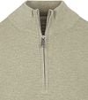 Profuomo Half Zip Pullover Structure Mid Green Product / Detail