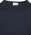 Profuomo Pullover V-Neck Merino Wool Navy Product / Detail