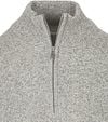 Profuomo Half Zip Pullover Lambswool Melange Grey Product / Detail