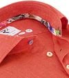 R2 Linen Shirt Orange Product / Detail