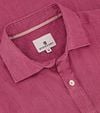 State Of Art Overhemd Linnen Kersenrood Product / Detail