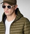 Save The Duck Jacket Giga Donald Olive Green Model / Detail