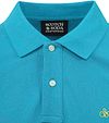 Scotch and Soda Pique Polo Turquoise  Product / Detail