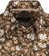 Suitable Shirt Paisley Green Beige Product / Detail