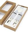 Suitable Suspenders Silver Verpakking