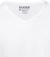 Slater 2-pack Basic Fit T-shirt V-neck White Product / Detail