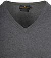 Steppin' Out Pullover Cotton Cashmere V-Ausschnitt Anthrazit Melange Product / Detail