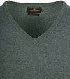 Steppin' Out Pullover Cotton Cashmere V-Neck Dark Green Product / Detail