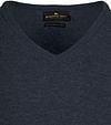 Steppin' Out Pullover V-Neck Merino Wool Navy Product / Detail