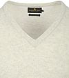 Steppin' Out Pullover V-Neck Lambswool Greige Product / Detail