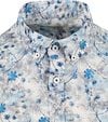 State of Art Kurzarmhemd Print Blume Blau Product / Detail