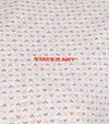 State Of Art Polo Print Grijs Rood Product / Detail