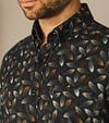 State Of Art Shirt Print Anthracite Model / Detail