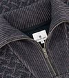 State Of Art Half Zip Trui Melange Navy Product / Detail
