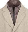 Suitable Coat Wolle Twill Sand Product / Detail