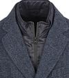 Suitable Coat Wool Twill Dark Blue Product / Detail