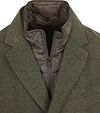 Suitable Coat Wool Twill Dark Green Product / Detail