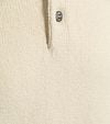 Suitable Heavy Knitted Polo Raw Ecru Product / Detail