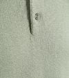 Suitable Heavy Knitted Polo Raw Hellgrün Product / Detail