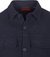 Suitable Overshirt August Wool Blend Navy Product / Detail