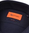 Suitable Knitted Pique Hemd Dunkelblau Product / Detail