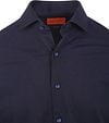 Suitable Knitted Pique Overhemd Navy Product / Detail