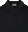 Suitable Knitted Polo Demi-Zip Marine Product / Detail
