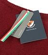 Suitable Lambswool Pullover V-Neck Bordeaux Product / Detail
