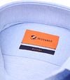 Suitable Overhemd Knitted Piqué Lichtblauw Product / Detail