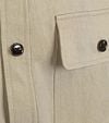 Suitable Overshirt Tencel Greige Product / Detail