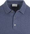 Suitable Heavy Knitted Polo Raw Bleu Denim Product / Detail