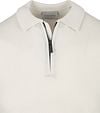 Suitable Knitted Half Zip Polo Beige Product / Detail