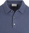 Suitable Heavy Knitted Polo Shirt Raw Denim Blue Product / Detail
