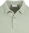 Suitable Heavy Knitted Polo Shirt Raw Light Green Product / Detail