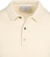 Suitable Heavy Knitted Polo Shirt Raw Ecru Product / Detail
