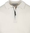 Suitable Knitted Half Zip Polo Shirt Beige Product / Detail