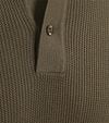 Suitable Respect Polo Structure Knit Olijfgroen Product / Detail