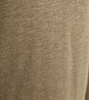 Suitable Slub Yarn Half Zip Trui Beige Product / Detail