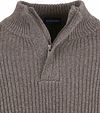 Suitable Mou Half Zip Pullover Taupe Product / Detail