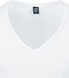 Suitable Vibamboru T-Shirt Deep V-Neck White 2-Pack Product / Detail