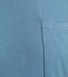 Suitable Knitted T-shirt Pocket Compact Blue Product / Detail