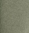 Suitable Half Zip Trui Wol Blend Groen Model / Voorkant