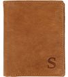 Suitable Wallet Nikkei Light Brown Leather - Skim Proof 1104-Nikkei Camel order online | Suitable