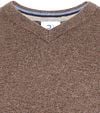R2 Trui V-Hals Merinowol Taupe Product / Detail