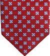 Suitable Cravate Soie Fleurs Rouge Product / Detail