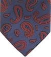 Suitable Tie Silk Stripe Paisley Navy Product / Detail