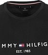 Tommy Hilfiger Logo T-shirt Zwart Product / Detail