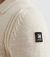 Vanguard Cardigan Bouton Ecru Model / Detail