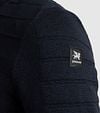Vanguard Cardigan Mouliné Navy Zipper  Product / Detail