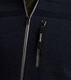 Vanguard Cardigan Mouliné Navy Zipper  Product / Detail